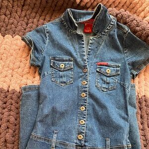 Hot Kiss Denim Dress